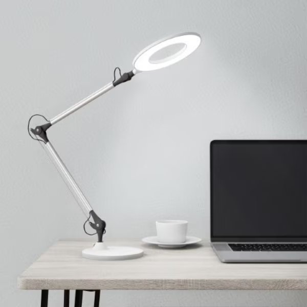 Hastings Home Swing Arm Desk Lamp-Dimmable LED, Hastings Home, Mfr#: 781655HIE